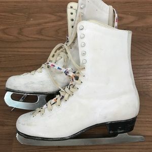White figure skates